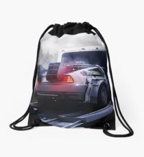 Twin Pines Mall - California - USA Drawstring Bag