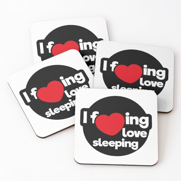 Item preview, I love sleeping designed and sold by Coops Clothing.