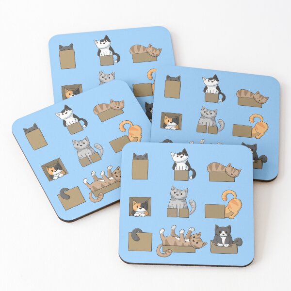 Item preview, Cats In Boxes designed and sold by doodlecats.