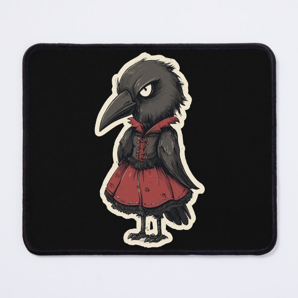 Item preview, Dark Winged Gothcore Raven designed and sold by bapupa.