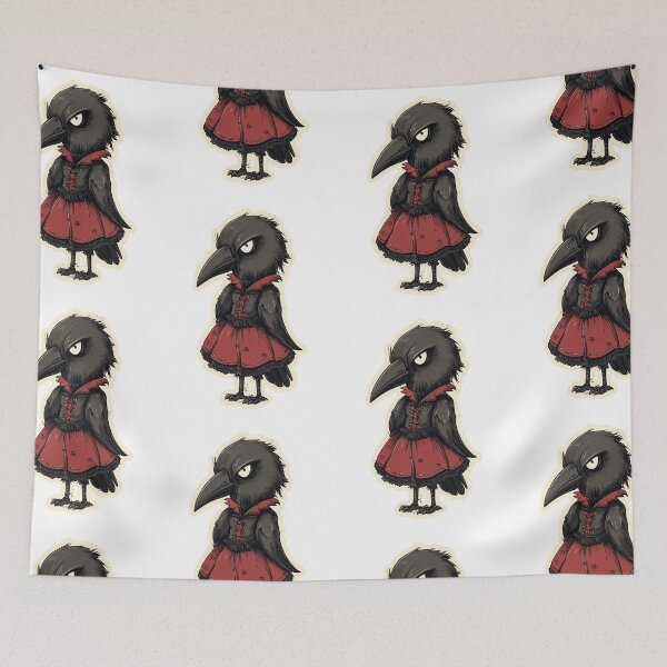 Item preview, Dark Winged Gothcore Raven designed and sold by bapupa.
