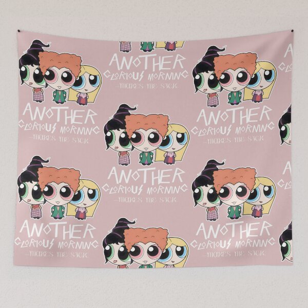 Item preview, Spooky Cute Witch Sister Trio Cartoon Art - Halloween Magic Fun designed and sold by kotykmarket.