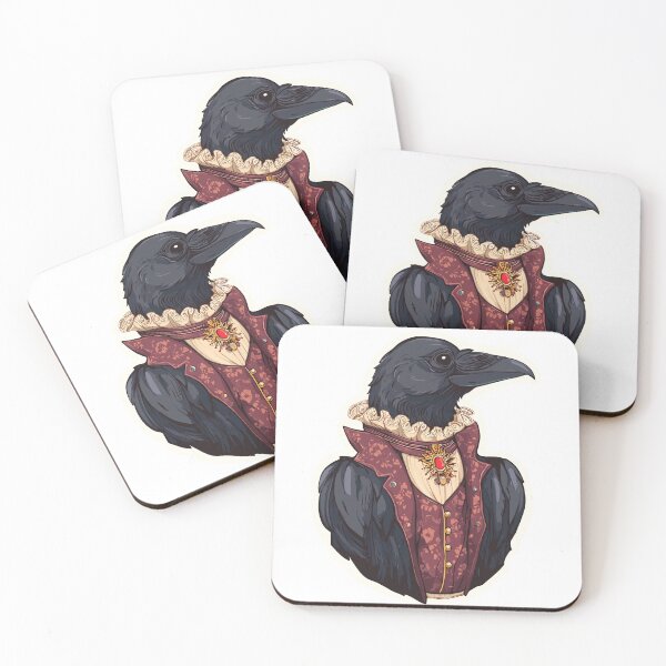Item preview, Eerie Nocturnal Raven Shadows designed and sold by bapupa.