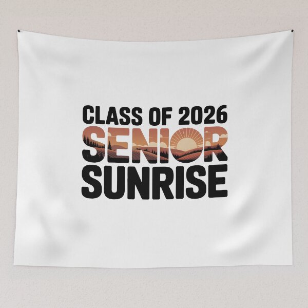 Item preview, Retro Senior Sunrise Class Of 2026 designed and sold by GRABAPSHOP.