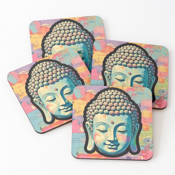 Item preview, Artistic Stylized Buddha Head designed and sold by Digital-Davinci.