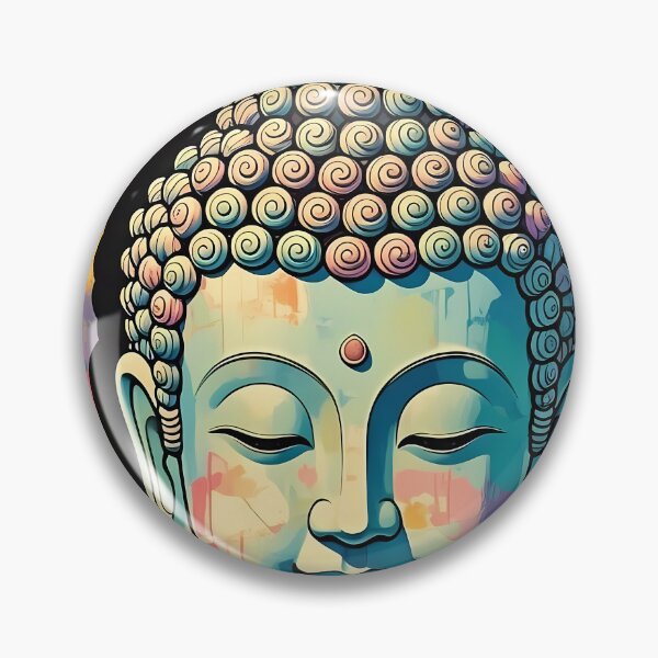 Item preview, Artistic Stylized Buddha Head designed and sold by Digital-Davinci.