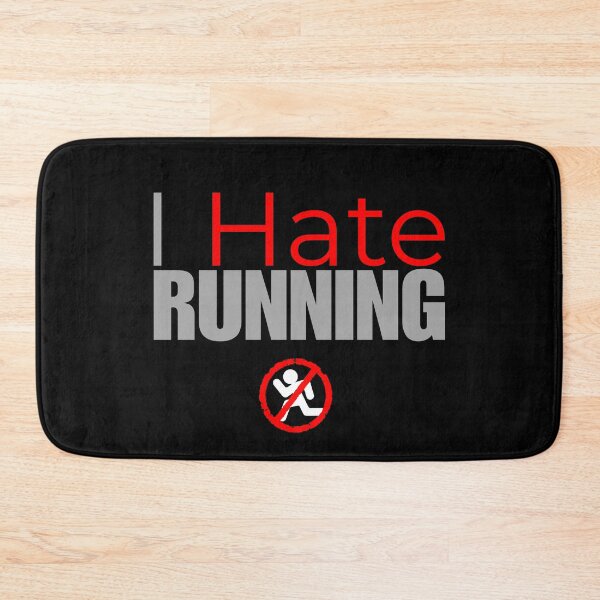 Item preview, I Hate Running T-Shirt Funny Gym Humor Tee designed and sold by Just You Tee | Say It Loud, Wear It Proud.