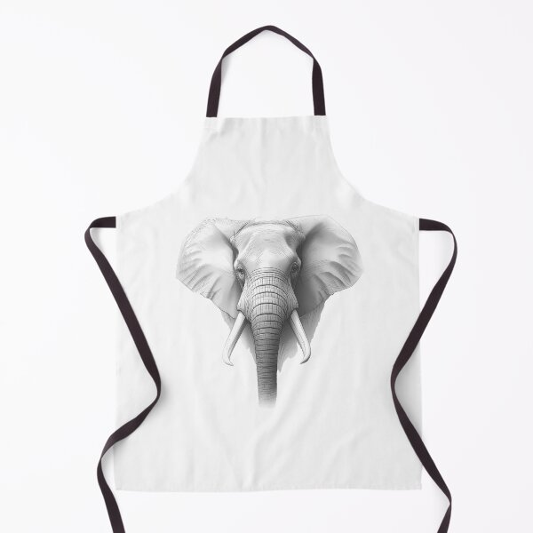 Item preview, Elephant Front View – Majesty of Nature designed and sold by RAKO13.