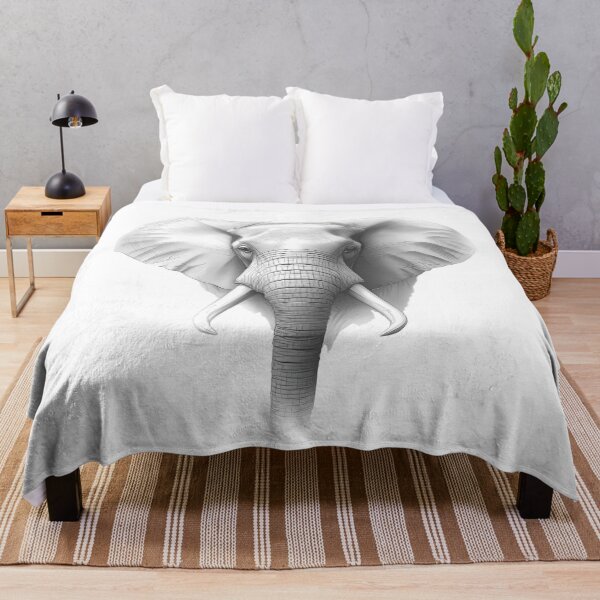 Item preview, Elephant Front View – Majesty of Nature designed and sold by RAKO13.