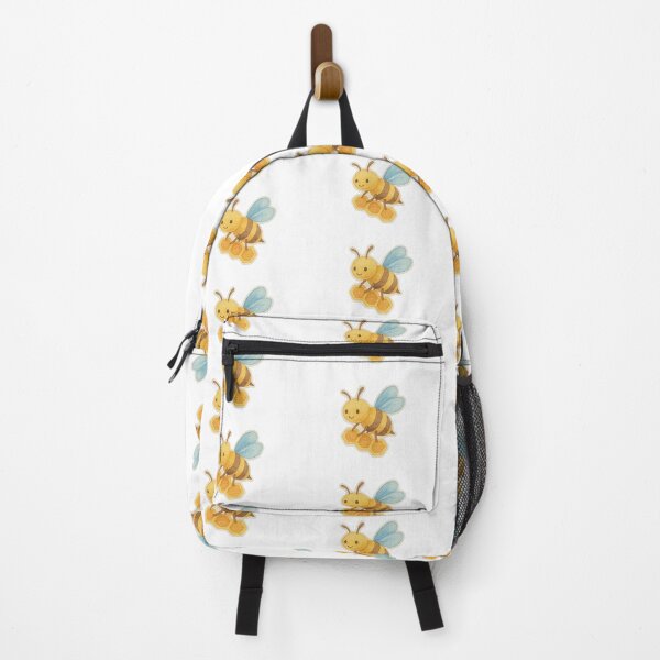 Item preview, Bee holding honeycomb on transparent background, AI Generated designed and sold by dvoevnore.