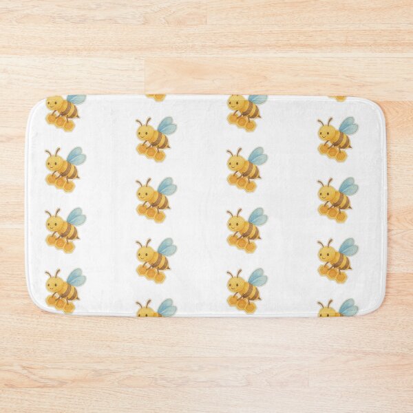 Item preview, Bee holding honeycomb on transparent background, AI Generated designed and sold by dvoevnore.