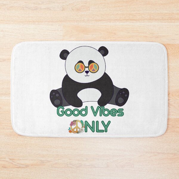 Item preview, Hippie Panda – Good Vibes Only designed and sold by MiraDesignCo.