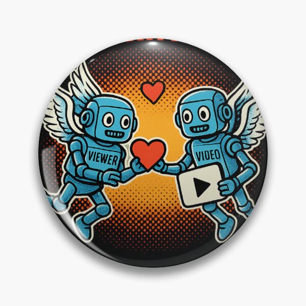 Item preview, Alga-Rhythms of Love – Robot Cupid Comic Tee designed and sold by Taberland.