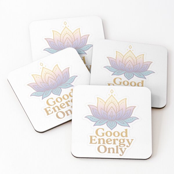 Item preview, Good Energy Only | Spiritual Lotus Mandala Sticker designed and sold by Palash Aesthetic Alley.