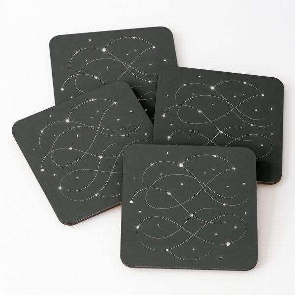 Item preview, Cosmic Memory — Abstract Star Map Design designed and sold by SraotaStudio.