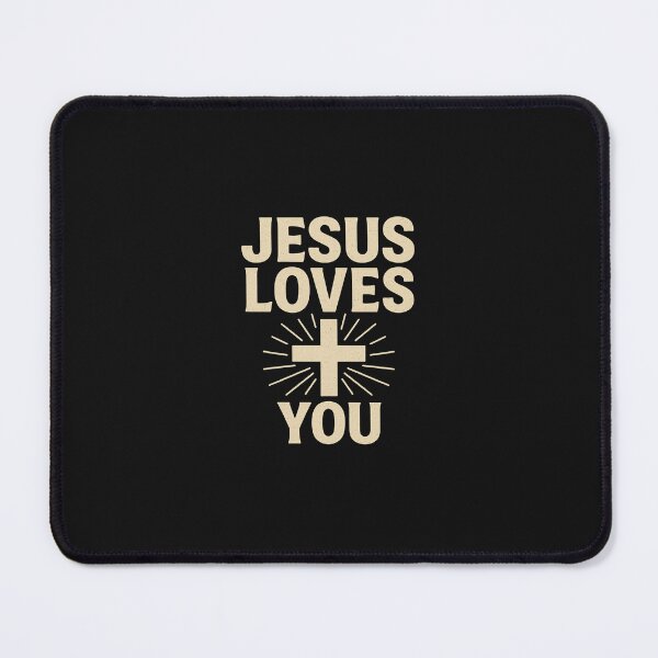 Item preview, Jesus Loves You Vintage Cross designed and sold by 1NINE.