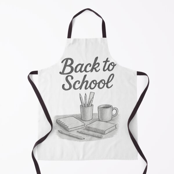 Item preview, Back to school theme with sketch style stationery items, isolated on transparent background, AI generated designed and sold by dvoevnore.