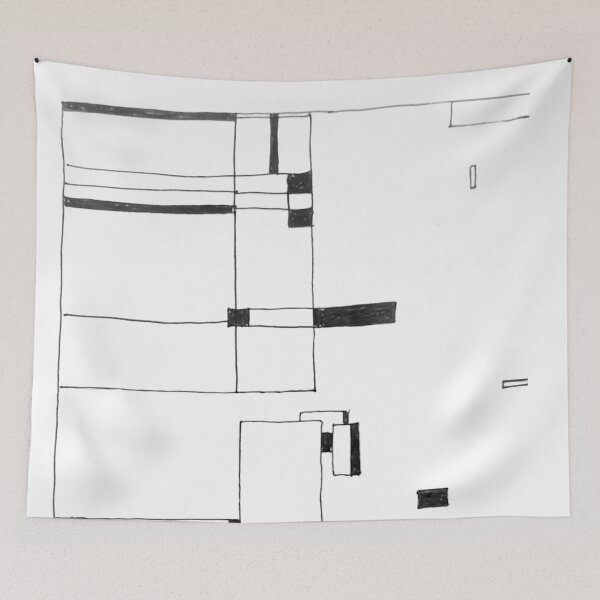Item preview, abstract plan II designed and sold by Tereza Pilar  Art.