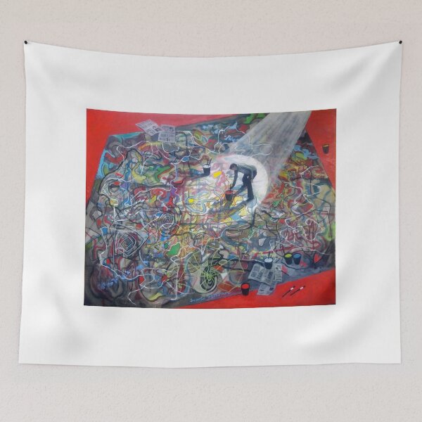 Item preview, Painter in the spotlight designed and sold by 1trottestam1.