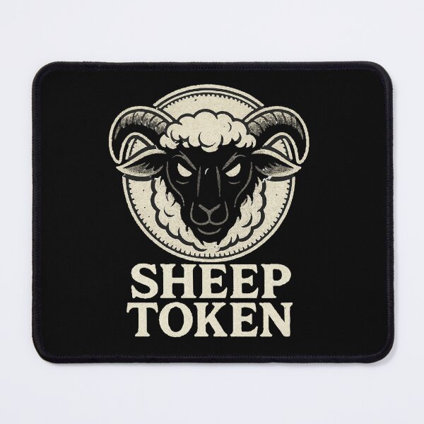 Item preview, Sheep Token designed and sold by Pun-k.