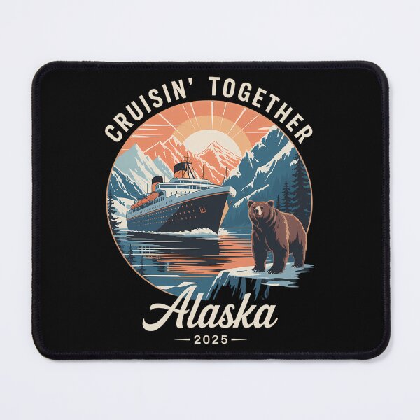 Item preview, Cruisin Together Alaska 2025 Family Friend Alaska Cruise designed and sold by Sunset4Bones.