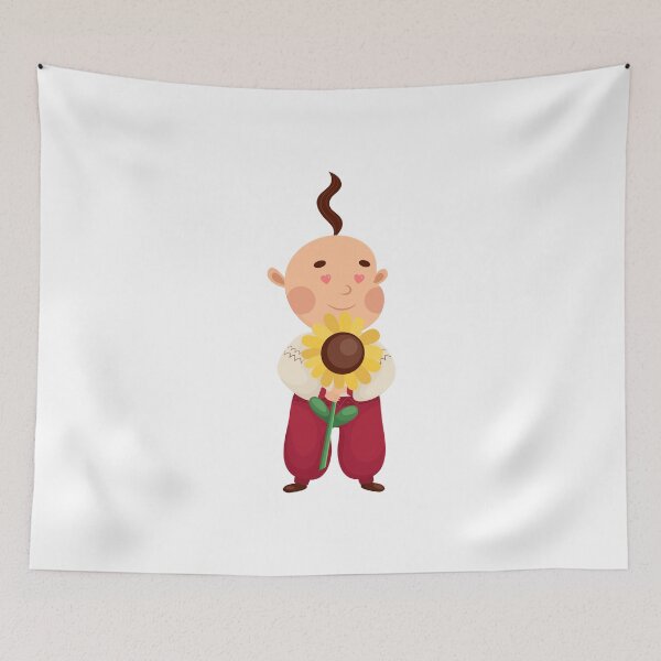 Item preview, Ukrainian Cossack with sunflower designed and sold by Panna Limon Store.