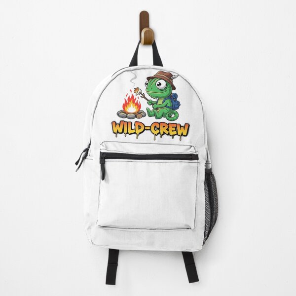 Item preview, Chameleon camper by the campfire designed and sold by Wild-Crew.