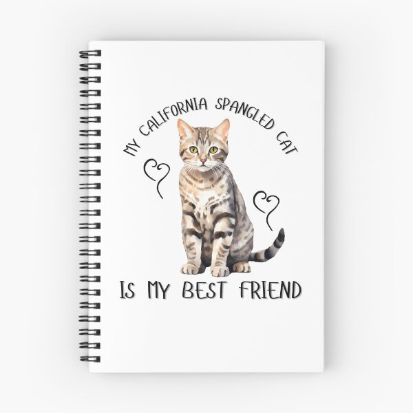 Item preview, My California Spangled Cat Is My Best Friend designed and sold by Viikis.