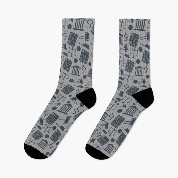 Item preview, charcoal grey Lawyer Pattern Design Attorney Justice Law Symbols Legal Professional Gifts designed and sold by DesignYourWaystore.