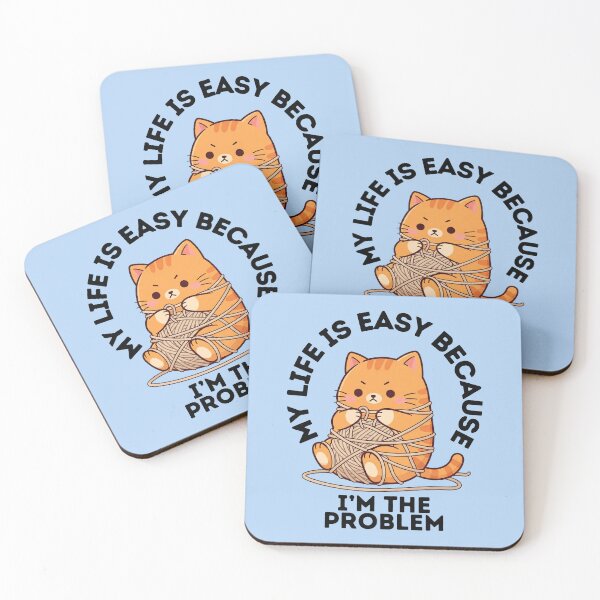 Item preview, My Life Is Easy Because I'm The Problem designed and sold by The magic  Yellow bus.