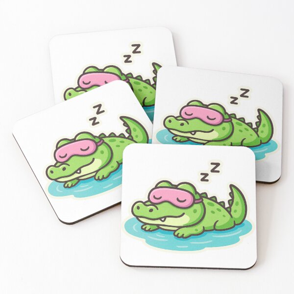 Item preview, Snoozy Croc in Dreamy Waters designed and sold by Pororo23.