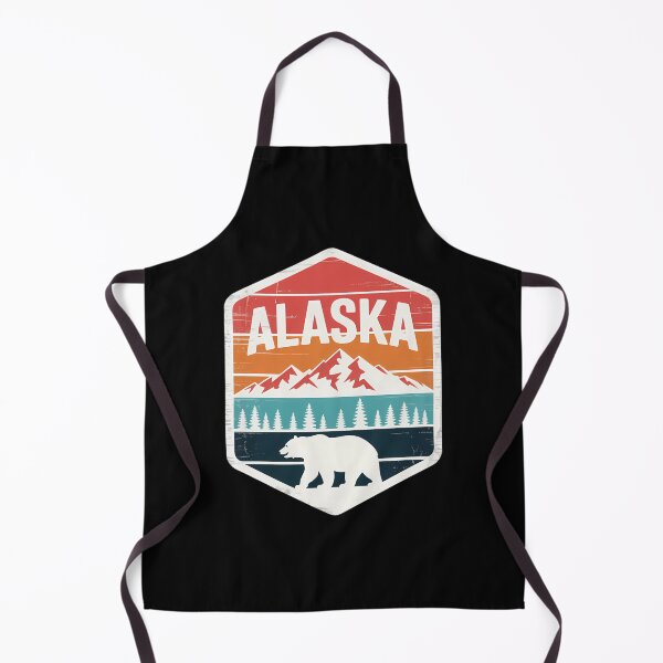Item preview, Alaskan Glacier Mountains Landscape Bear Animal designed and sold by Sunset4Bones.