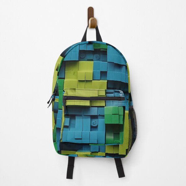 Item preview, 3D Block Squares Rectangular Tetris Like Tiles Design designed and sold by Digital-Davinci.