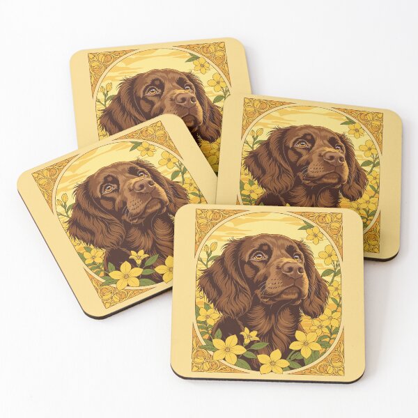 Item preview, The Little Brown Dog and Jasmine Flowers designed and sold by taiche.
