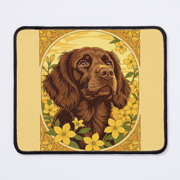 Item preview, The Little Brown Dog and Jasmine Flowers designed and sold by taiche.