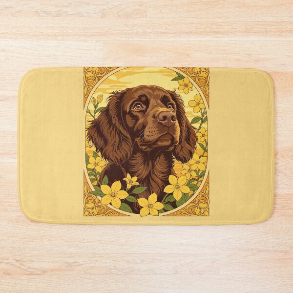 Item preview, The Little Brown Dog and Jasmine Flowers designed and sold by taiche.