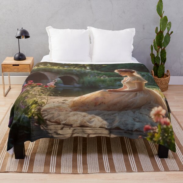 Artikelvorschau, Serenity in the Garden: Victorian Woman by the Pond entworfen und verkauft von BlareBlare.