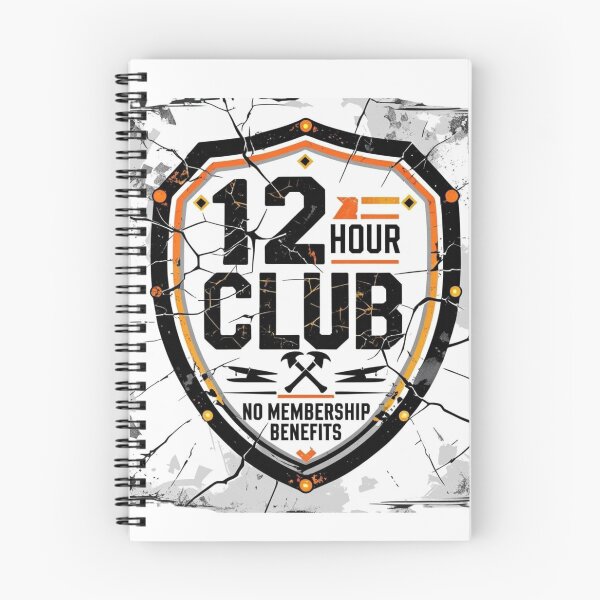 Item preview, 12 Hour Club - No Membership Benefits designed and sold by FIFO-Life.