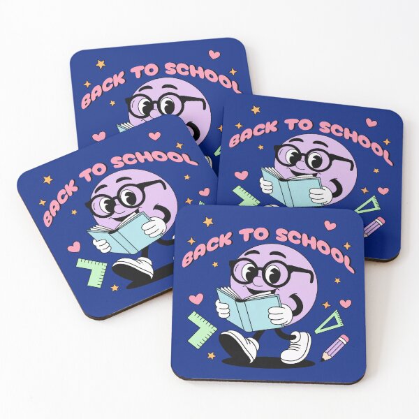 Item preview, Back to School Cute Cartoon Emoji Reading Book - Fun Study Mascot Design designed and sold by YourSocialBae.