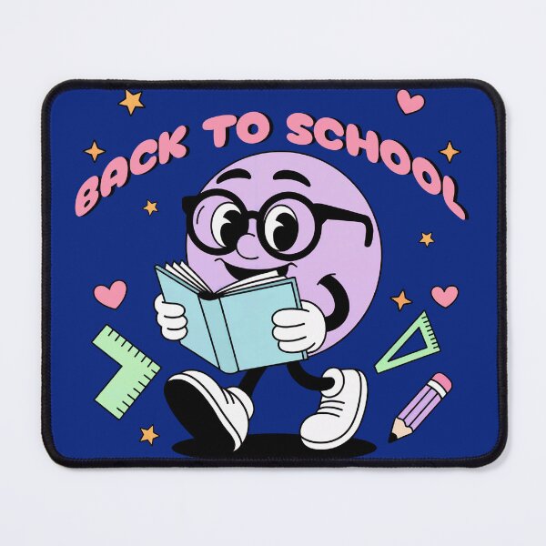 Item preview, Back to School Cute Cartoon Emoji Reading Book - Fun Study Mascot Design designed and sold by YourSocialBae.