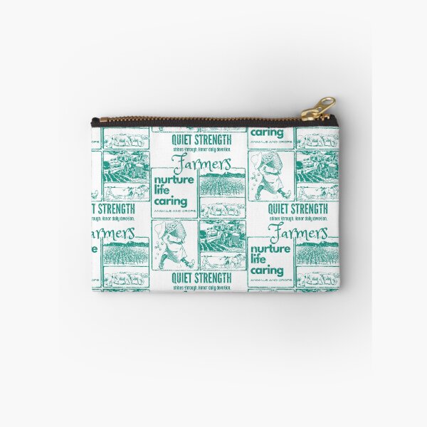 Item preview, Green and Gray Homage to Farmers’ Quiet Strength designed and sold by SplashTastic.