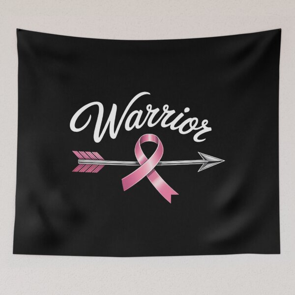 Item preview, Warrior Survivor Fighter Pink Ribbon Warrior Breast Cancer designed and sold by Sunset4Bones.