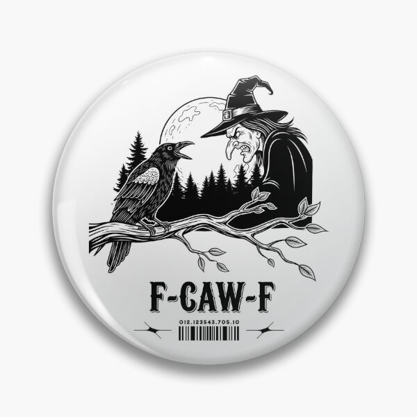 Item preview, F-CAW-F CROW HALLOWEEN WITCH FCAWF  designed and sold by justyna-s28.