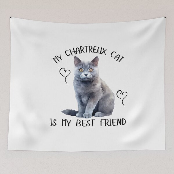 Item preview, My Chartreux Cat Is My Best Friend designed and sold by Viikis.