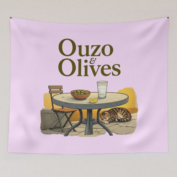 Item preview, Ouzo and Olives designed and sold by Aise06.