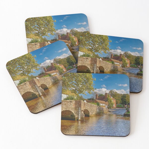 Item preview, The river and ford at Eynsford in Kent England UK designed and sold by John Gilham - Landscape Photography.