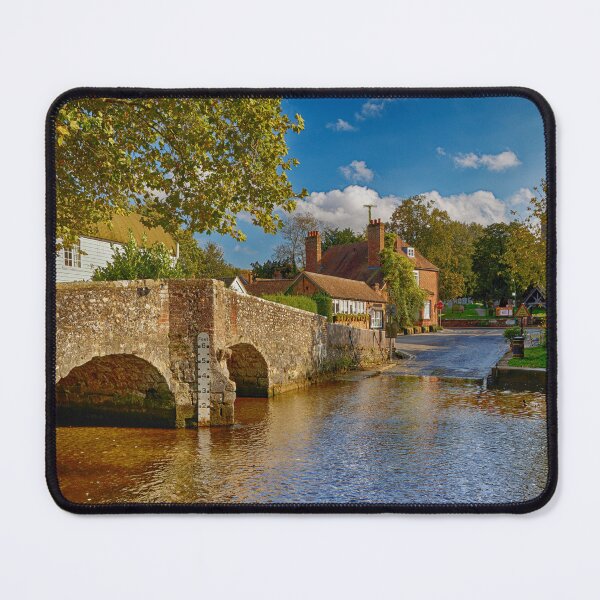 Item preview, The river and ford at Eynsford in Kent England UK designed and sold by John Gilham - Landscape Photography.