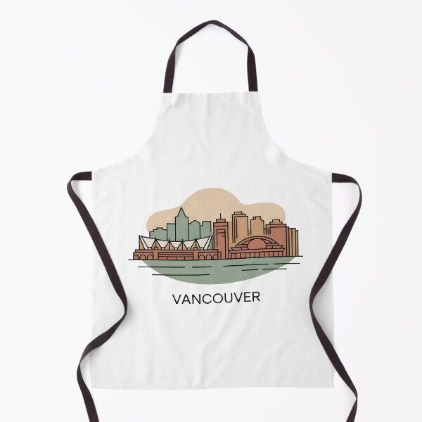 Item preview, Vancouver Skyline – Minimalist Earthy Travel Souvenir Design designed and sold by Paper Drip.
