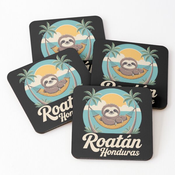 Item preview, Roatan Sloth, Roatan Honduras Sloth designed and sold by Sunset4Bones.