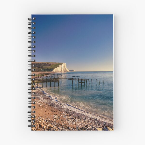 Item preview, Seven Sisters White Cliffs, Cuckmere Haven in East Sussex, England UK designed and sold by John Gilham - Landscape Photography.